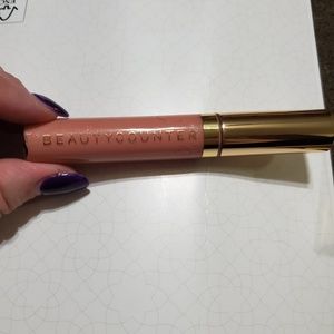 Bare shimmer Beautycounter lip gloss